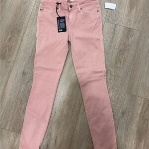 PAIGE Women's Skinny Jeans in Soft Pink